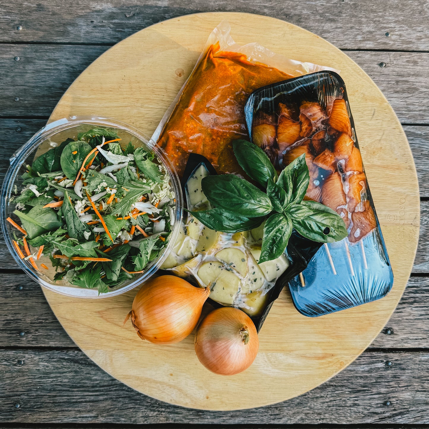 Middle-of-the-road BBQ Chicken Pack