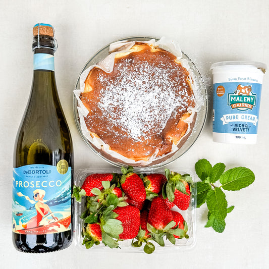 Baked Basque Cheesecake