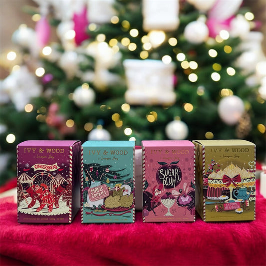 Ivy & Wood Christmas Candles