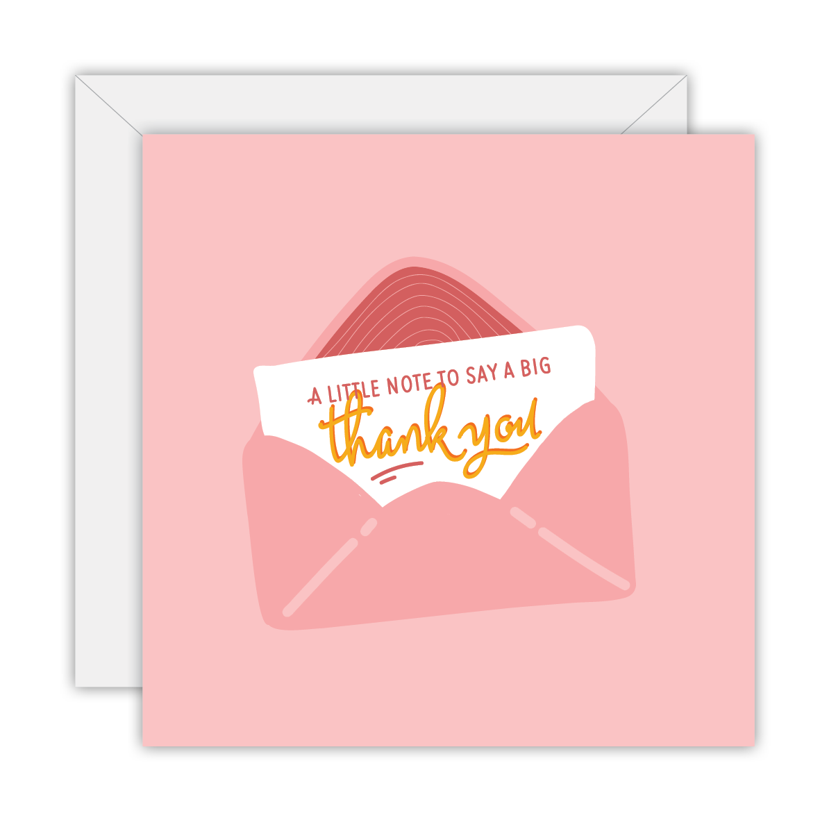 A Little Note To Say A Big Thank you