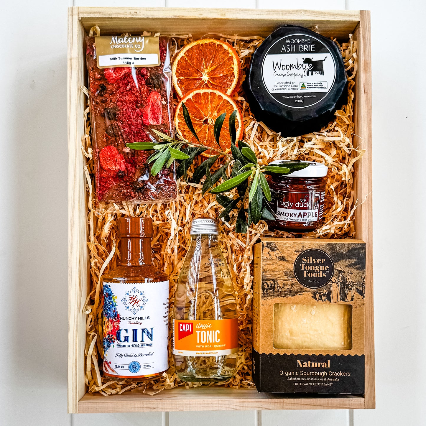 Sunshine Coast Gin & Cheese Hampers