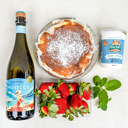 Baked Basque Cheesecake