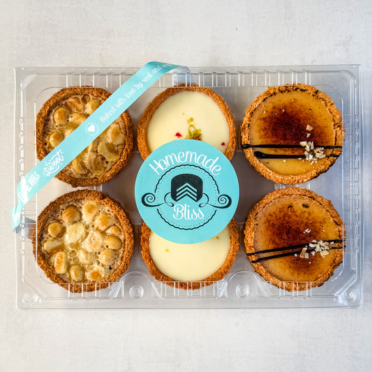 Homemade Bliss Tarts 6 pack