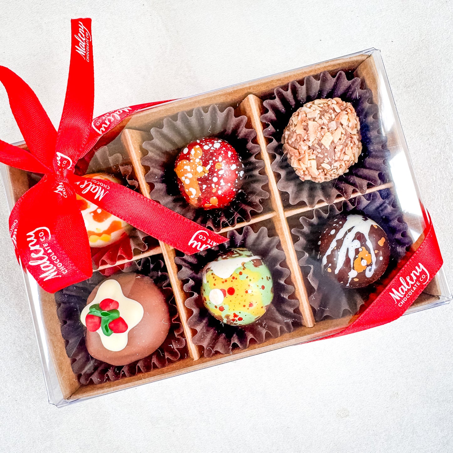 Maleny Chocolate Christmas Praline Gift Box