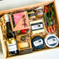 Taste of the Sunshine Coast Cheese Platter with Wine - wooden hamper